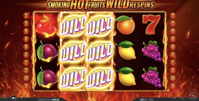 Smoking Hot Fruits Wild Respins Slot 3