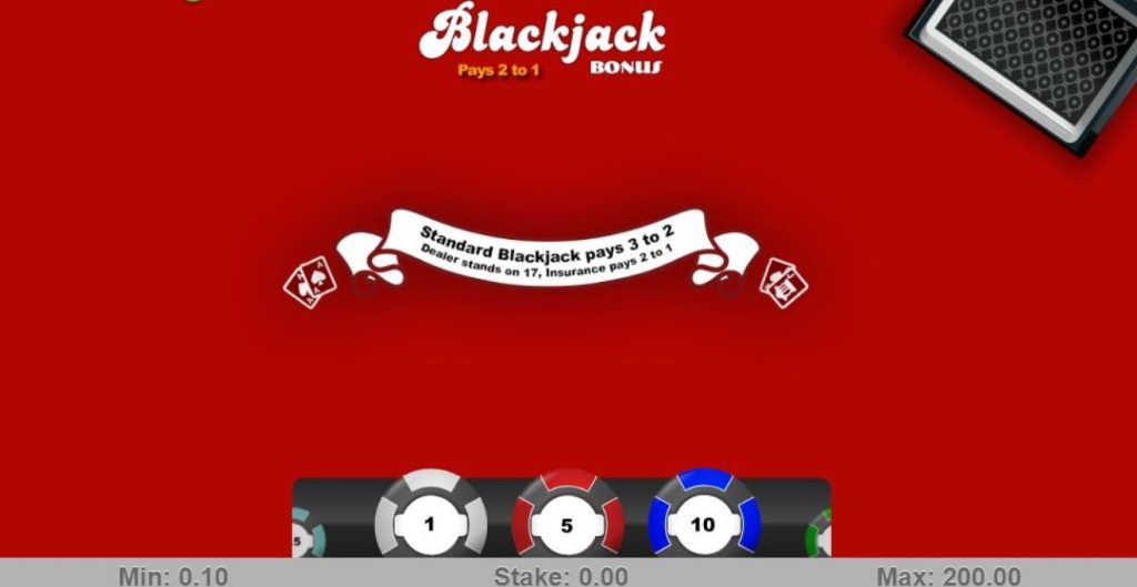 Blackjack Bonus Game Review 1