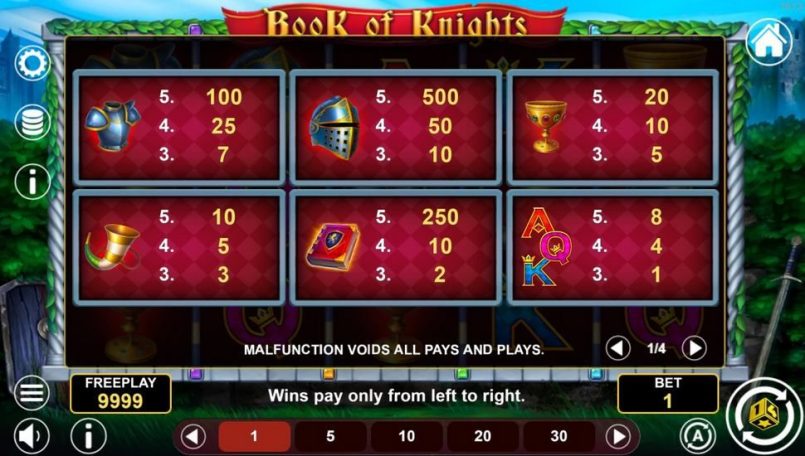 Book of Knights Slot 2