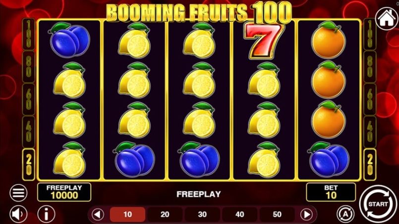 Booming Fruits 100 Slot 3