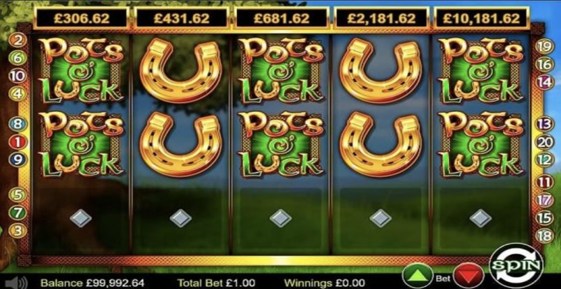 Pots of Luck Slot 3