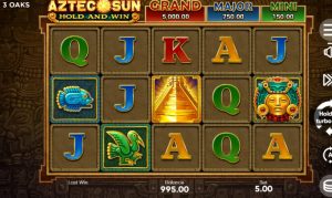 Play Aztec Sun Hold and Win Slot 1