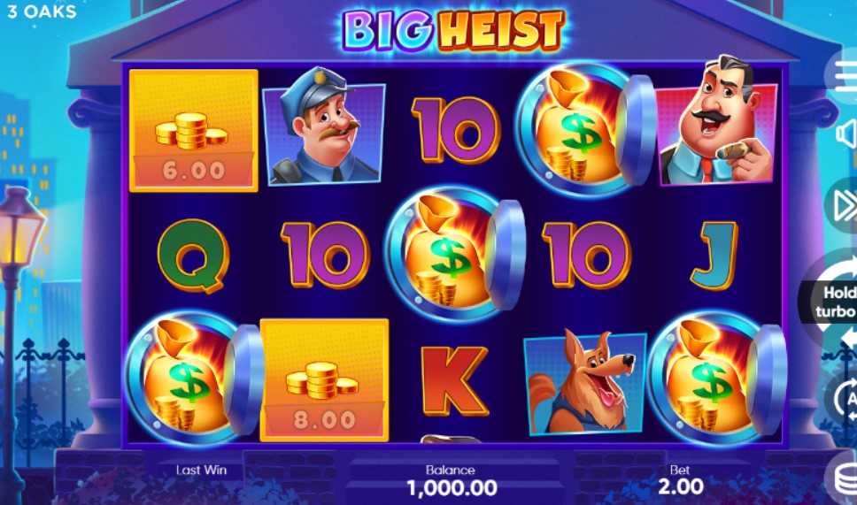 Play Big Heist Slot 1