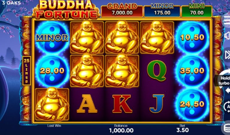 Play Buddha Fortune Hold and Win Slot 1