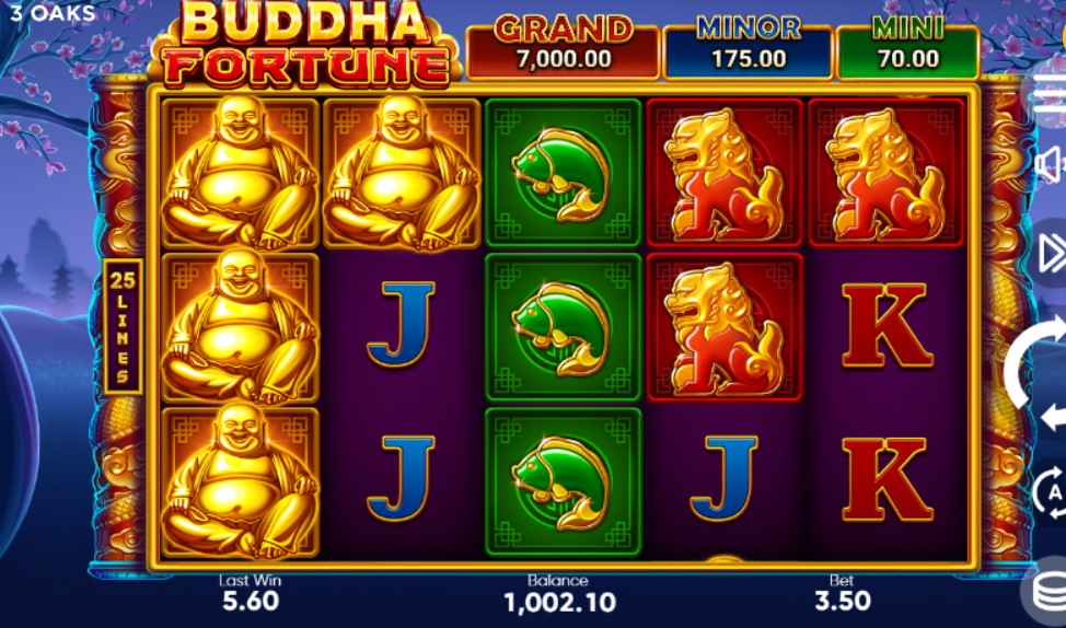 Play Buddha Fortune Hold and Win Slot 2