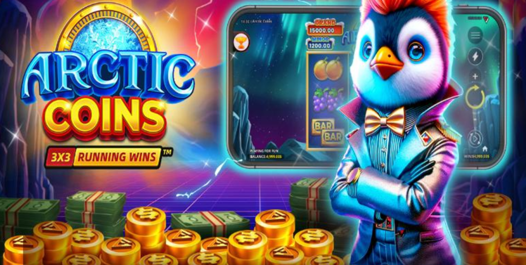 Arctic Coins Running Wins