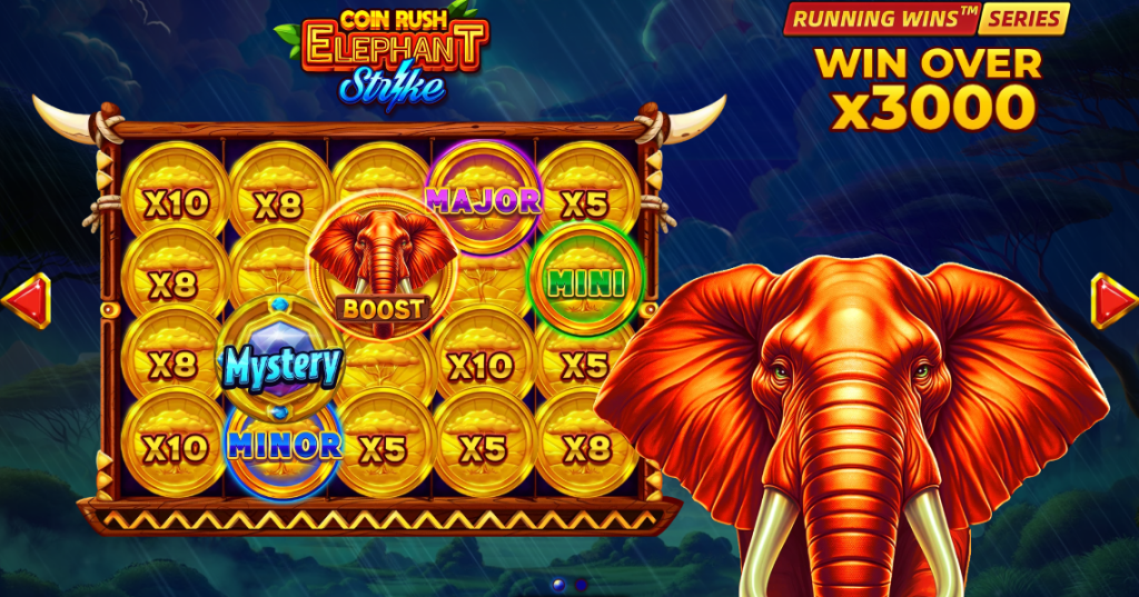 Coin Rush Elephant Strike