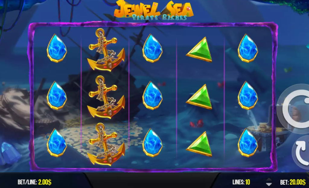 Jewel Sea Pirate Riches Slot 2