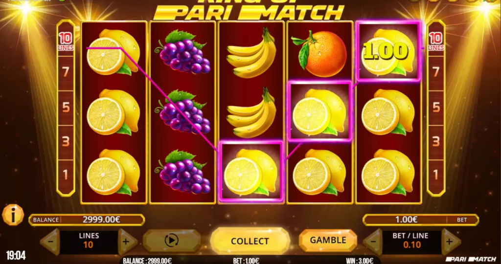 Slot King Of Parimatch 2