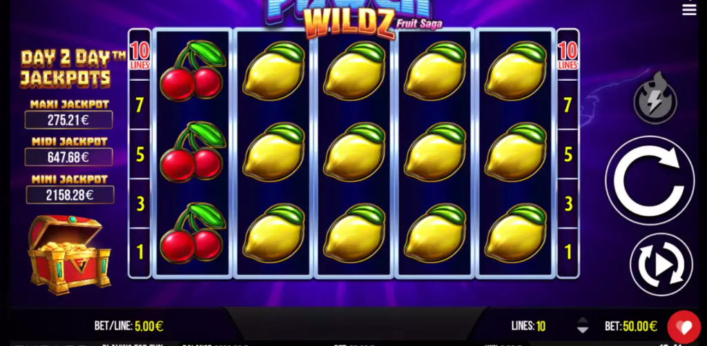 Slot Power Wildz Fruit Saga 2