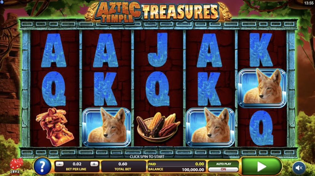 Online Slot Aztec Temple Treasures 2