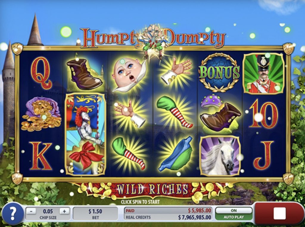 Online Slot Humpty Dumpty Wild Riches 2