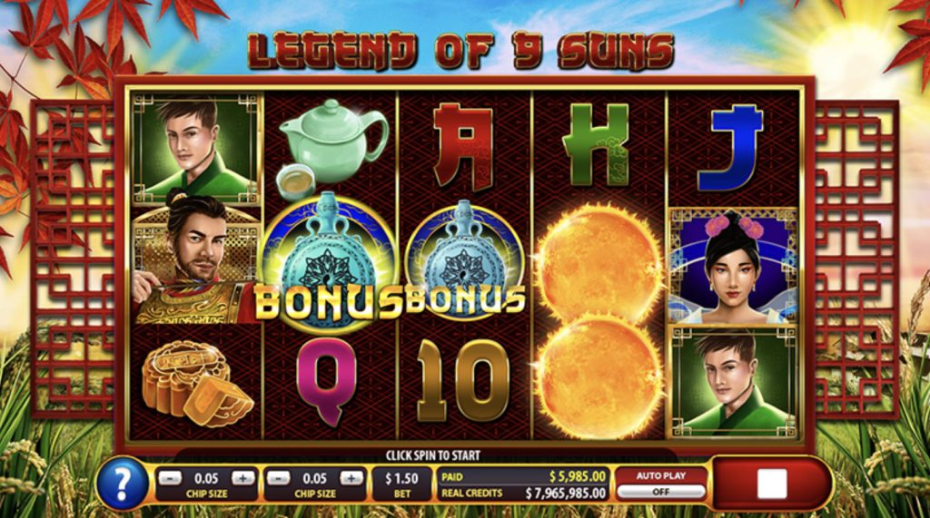 Online Slot Legend Of 9 Suns 2