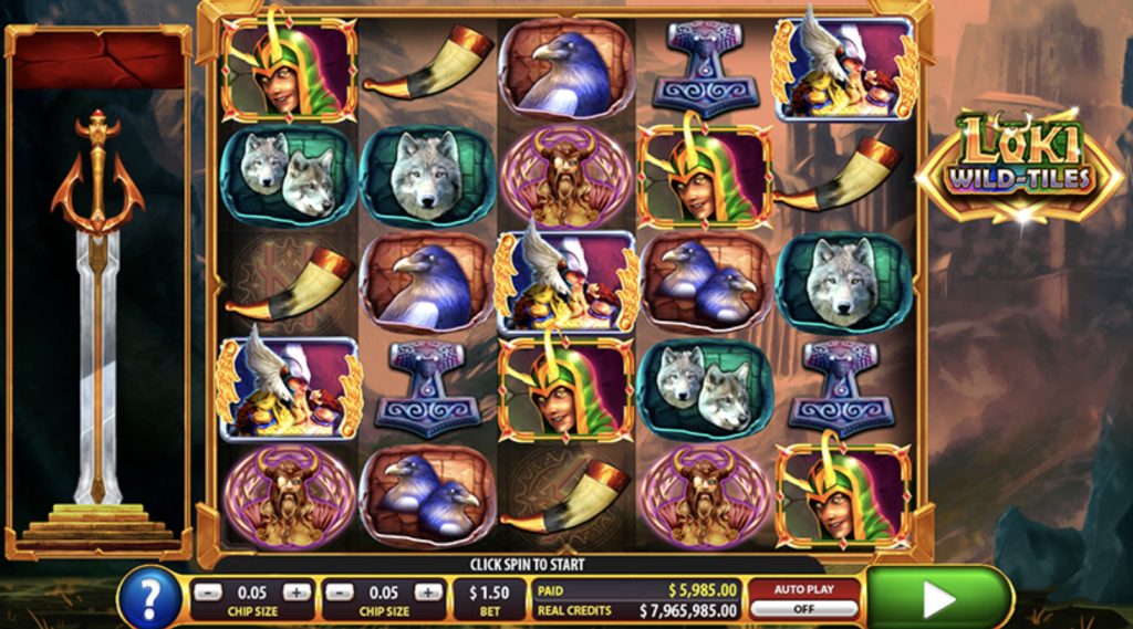 Online Slot Loki Wild Tiles 2