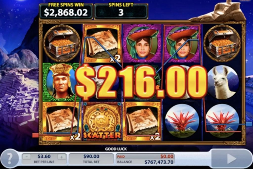 Online Slot Lost City Of Incas 2