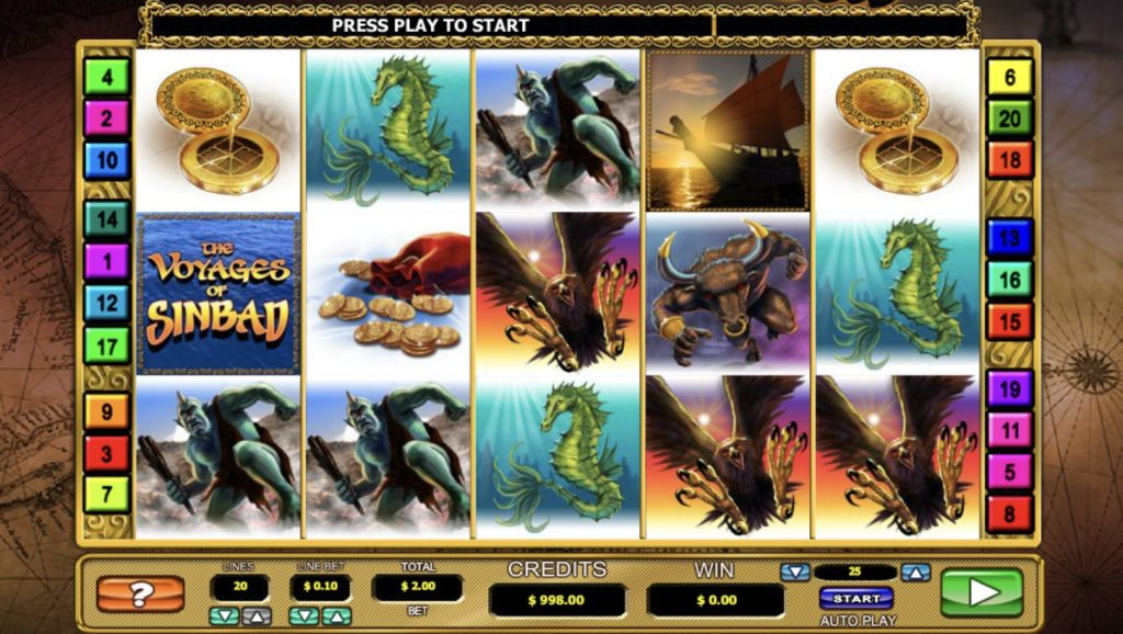 The Voyages of Sinbad Online Slot: Sail for Epic Treasures! 2