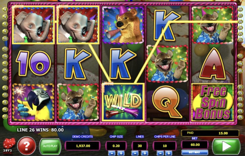 Online Slot Wild Birthday Blast 2