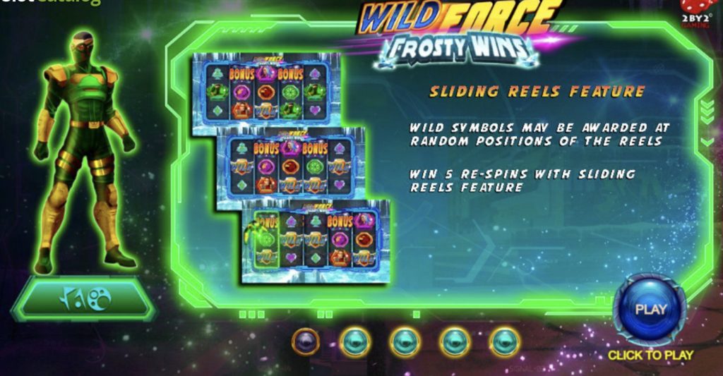 Online Slot Wild Force Frosty Wins 2