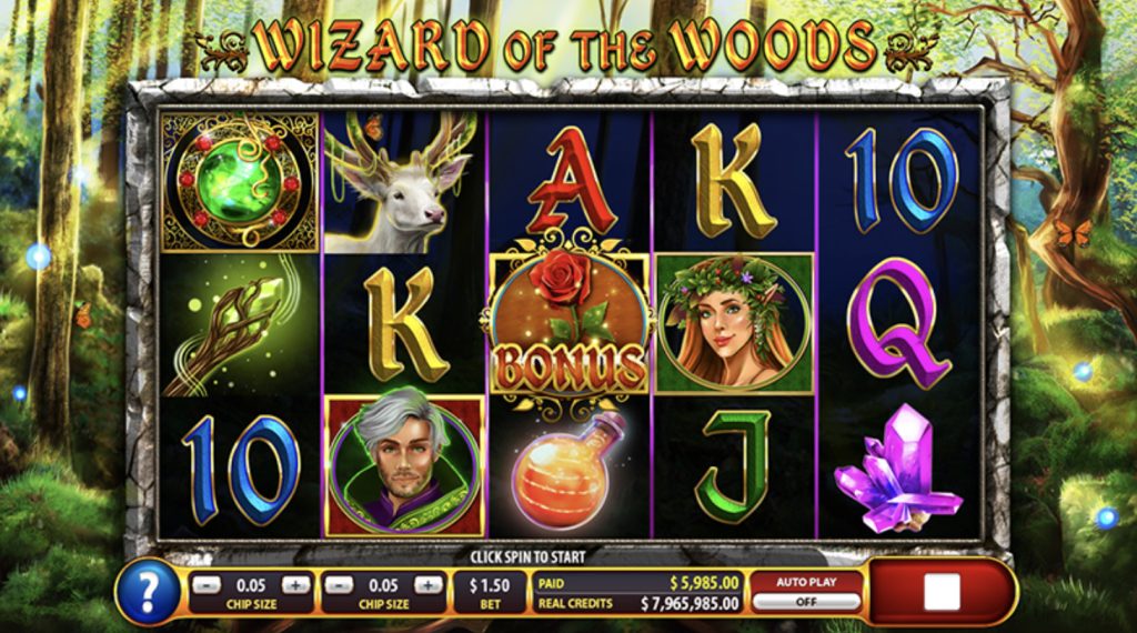 Online Slot Wizard Of The Woods 2